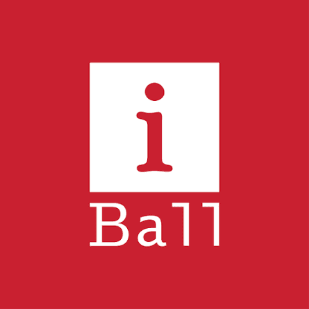 iBall red logo