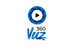This is the logo for Flentas Technologies' customer 360VUZ.